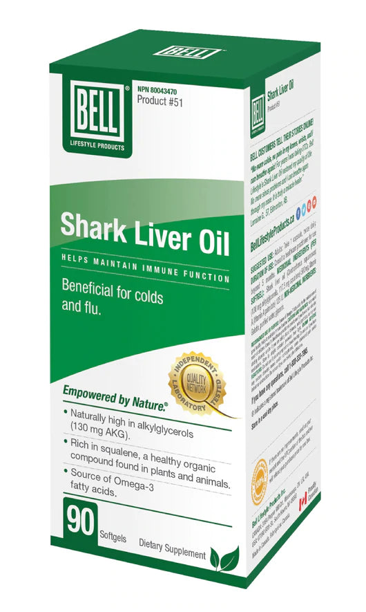 Bell Shark Liver Oil 120 Softgels