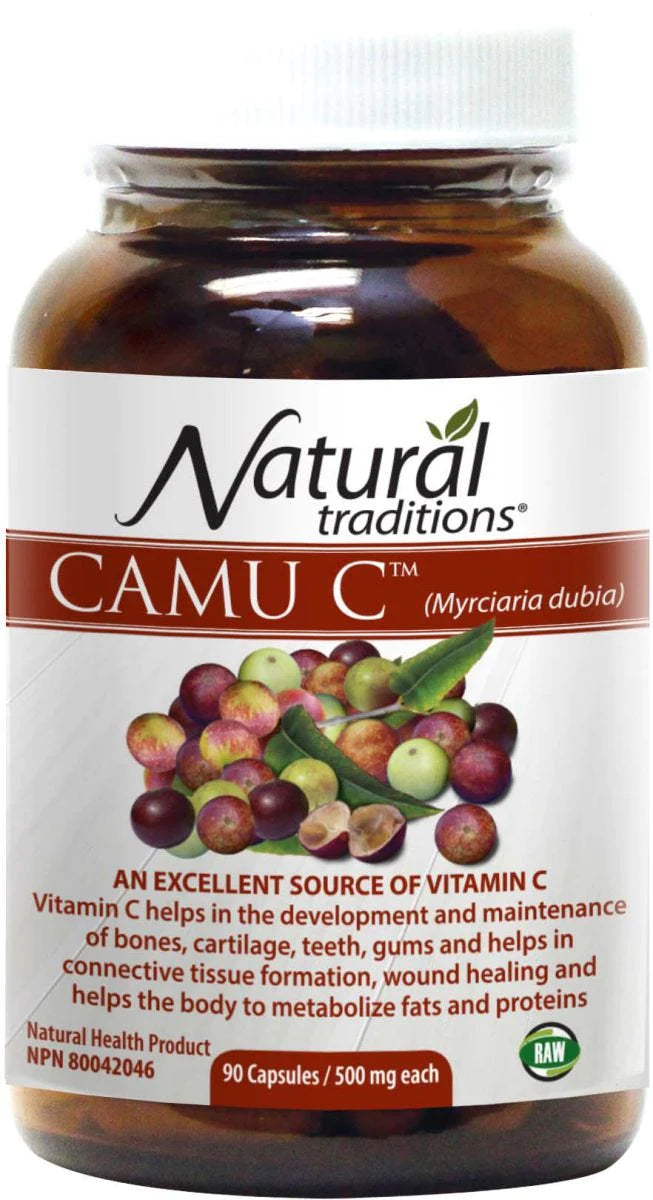 Organic Traditions Natural Camu C Berry 90 Capsules