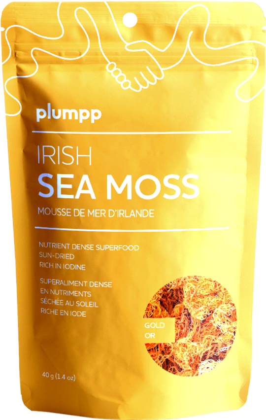 Plumpp Irish Sea Moss Gold 40g