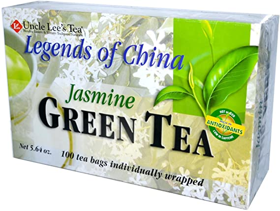 Uncle Lee's Legends of China Jasmine Green Tea 100 Tea Bags