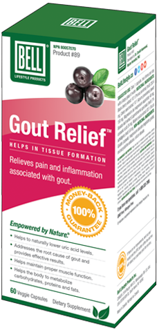 Bell Gout Relief 60 Capsules