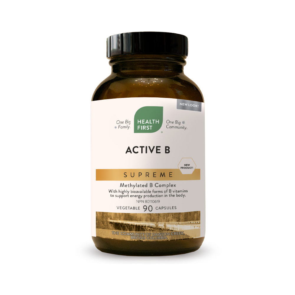 Health First Active B Supreme 90 Veg. Capsules