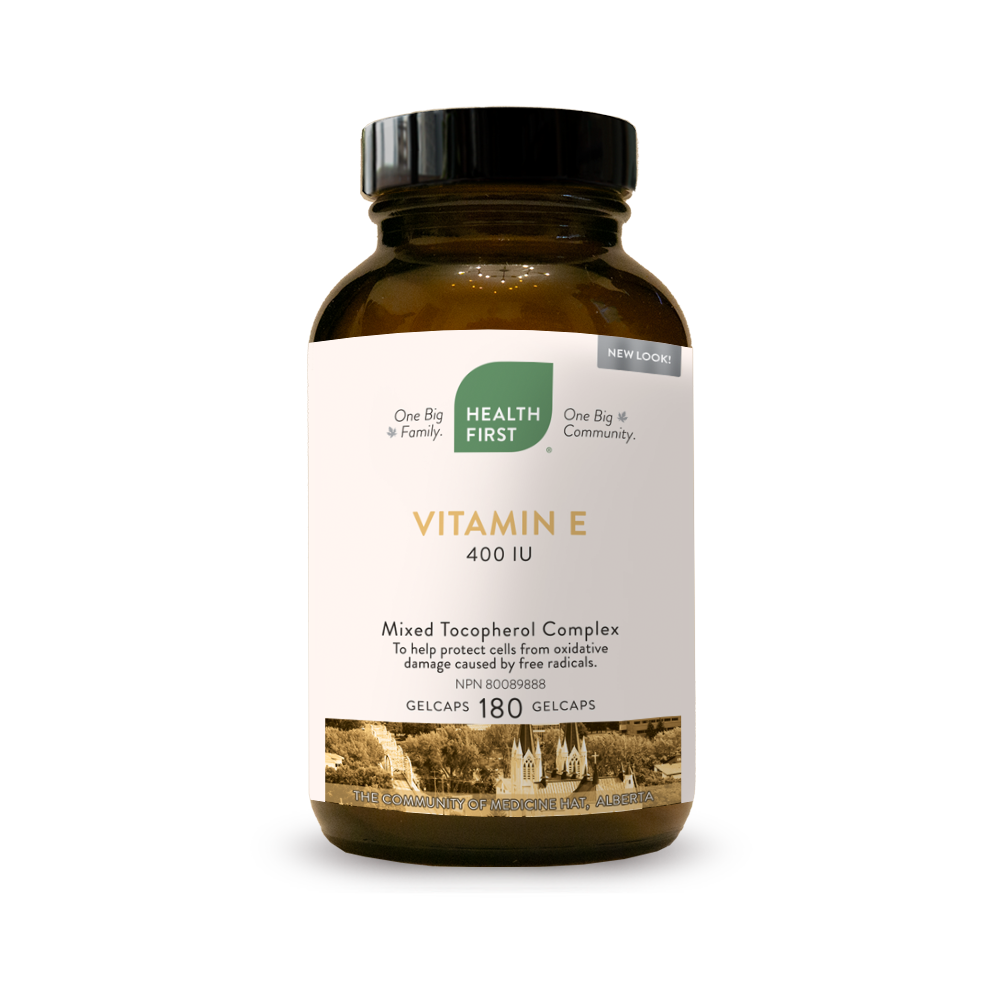 Health First Vitamin E 180's Gel Caps