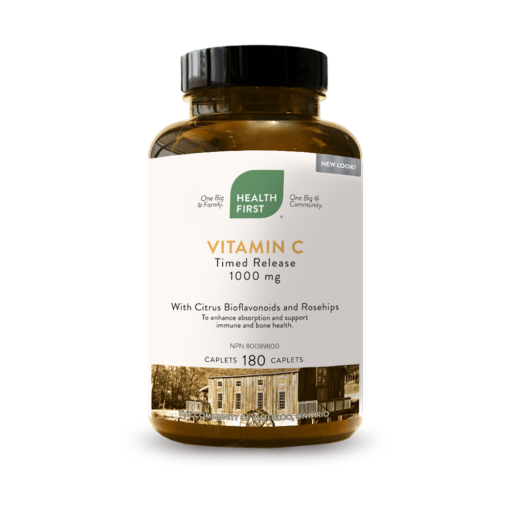 Health First Vitamin C 1000mg 180 Caplets