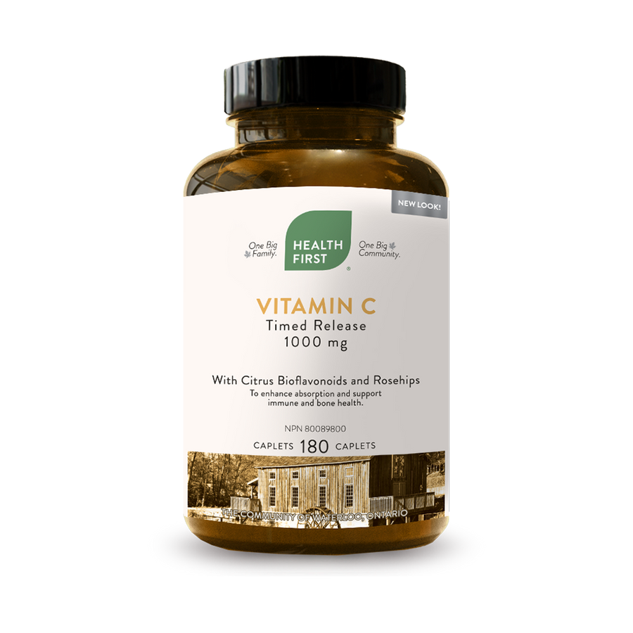 Health First Vitamin C 1000mg 180 Caplets