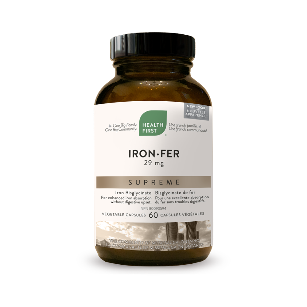 Health First Iron Supreme 29mg 60 Veg. Capsules