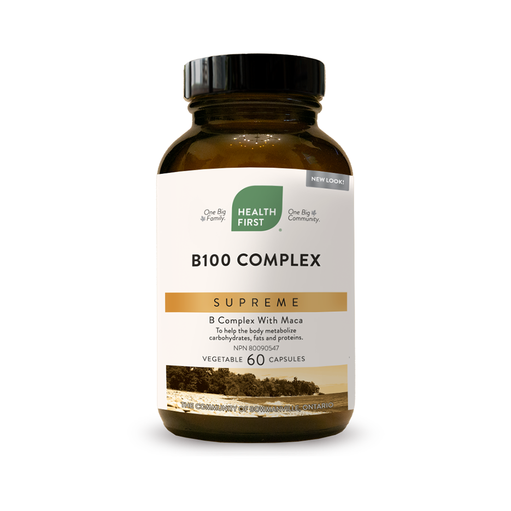 Health First B100 Complex Supreme 60 Veg. Capsules