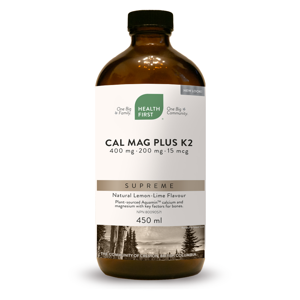 Health First Cal-Mag Supreme + K2 450 ml Liquid