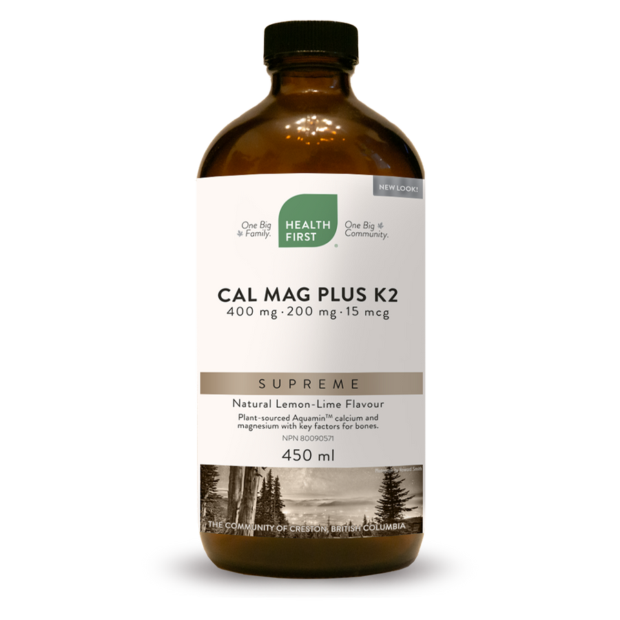 Health First Cal-Mag Supreme + K2 450 ml Liquid