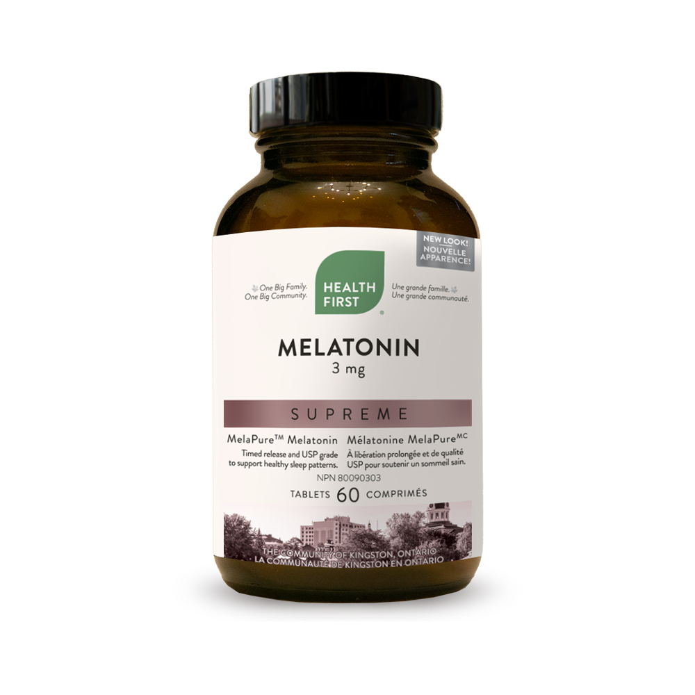 Health First Melatonin Supreme 3mg 60 Timed Release Tablets