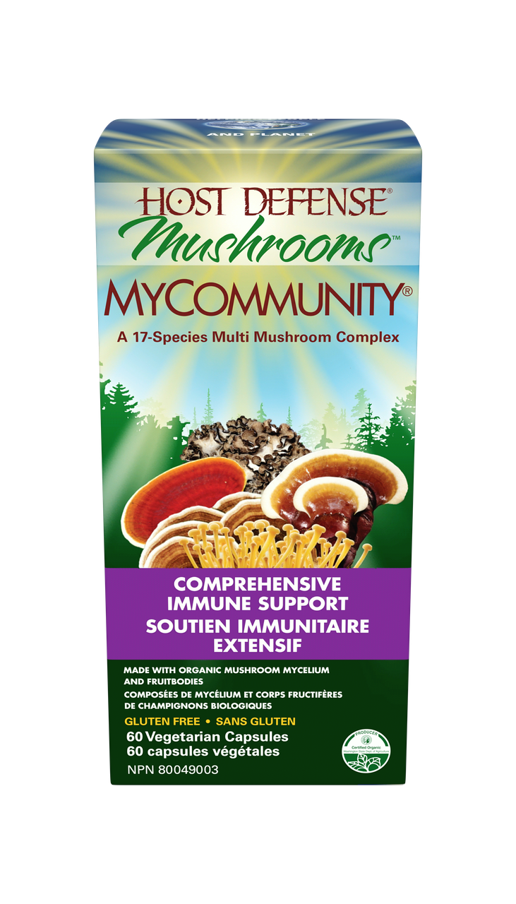 Host Defense MyCommunity 60 Veg. Capsules