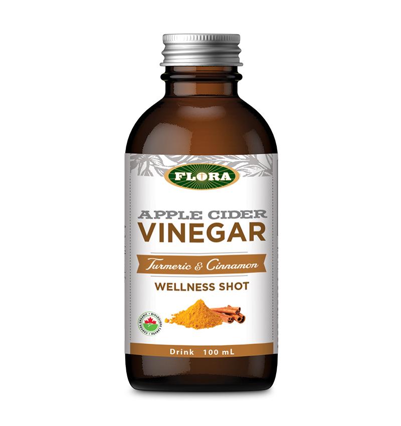 Flora Apple Cider Vinegar ACV Turmeric & Cinnamon Flavour