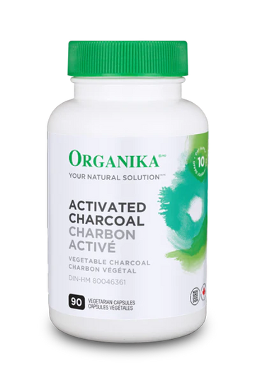 Organika Activated Charcoal 90 Veg. Capsules