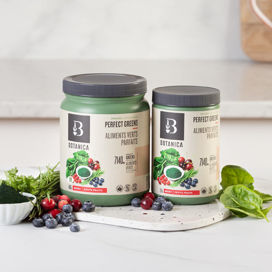 Botanica Perfect Greens Berry Flavour 216g Powder