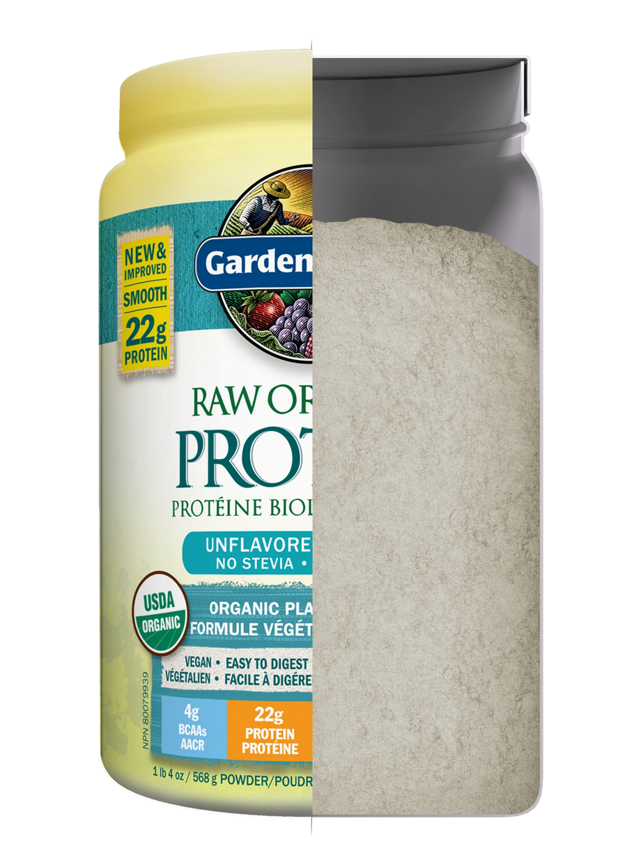 Garden Of Life RAW Organic Protein Unflavored 568g Powder