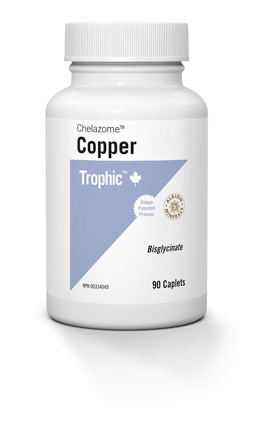 Trophic Copper Chelazome 2mg 90 Caplets