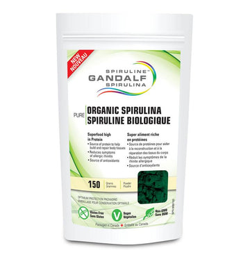 Gandalf Organic Spirulina 150g Powder