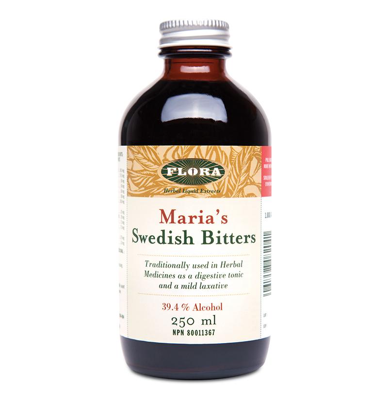 Flora Maria's Swedish Bitters 39.4% Alcohol 250ml Liquid