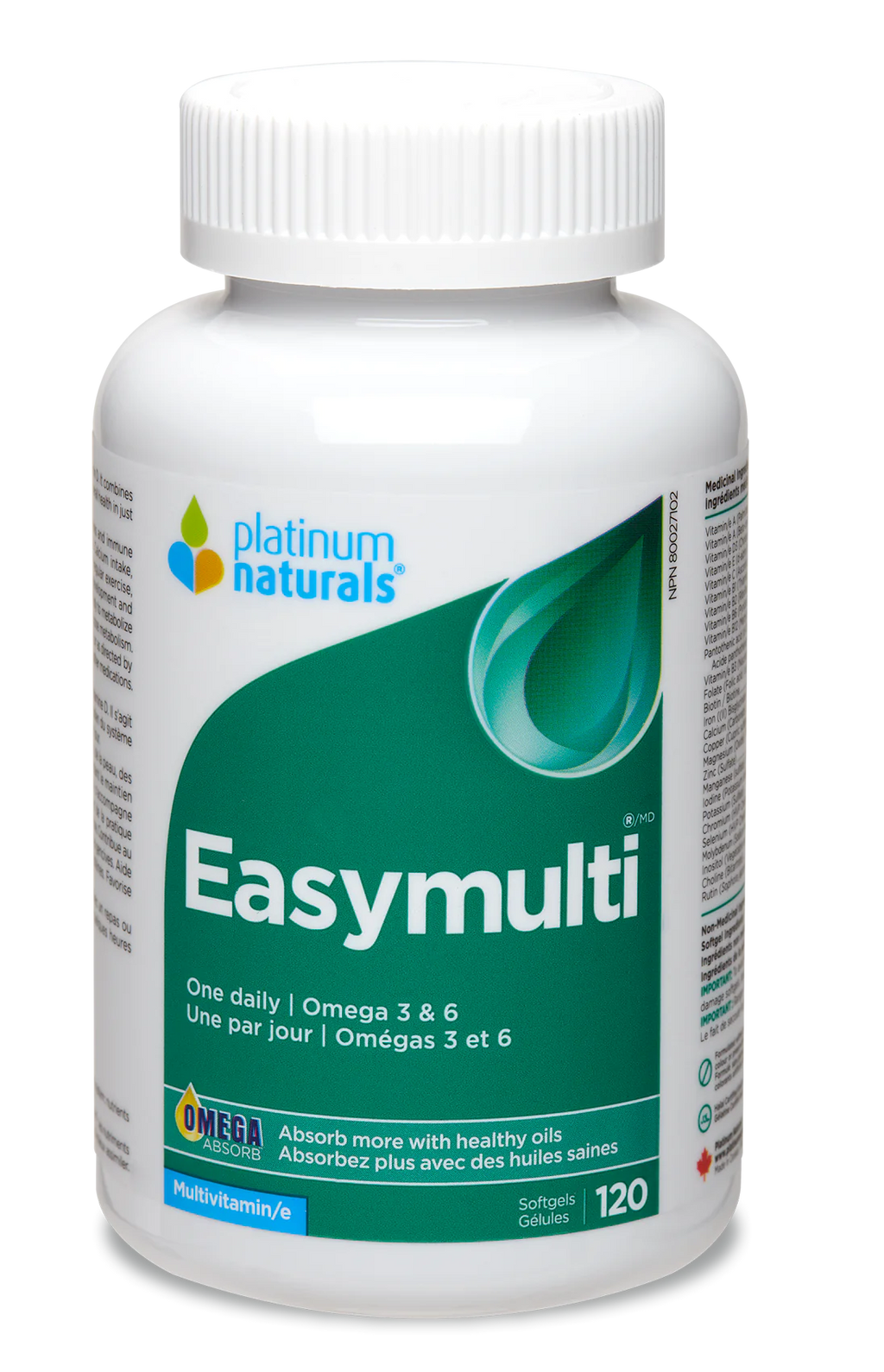 Platinum Naturals Easymulti 120 Softgels