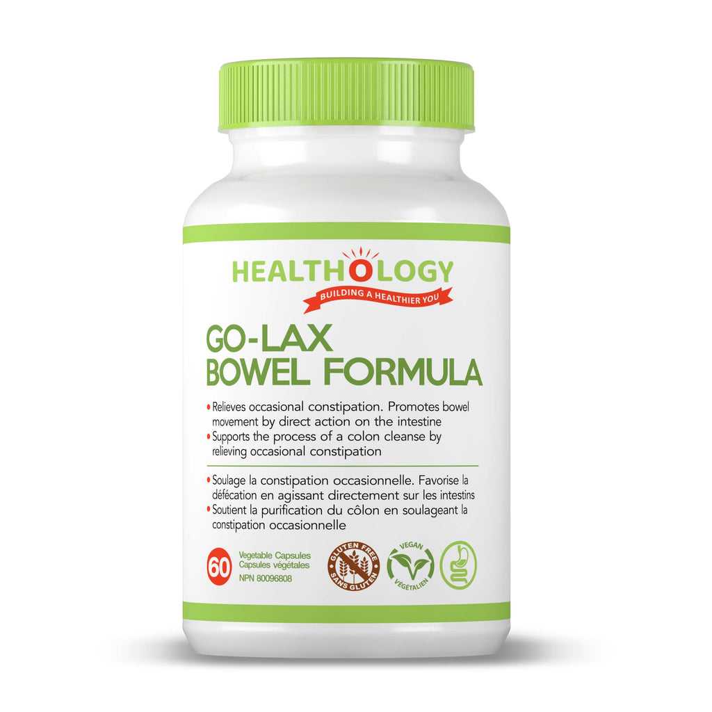 Healthology GO-LAX BOWEL FORMULA 60 Veg. Capsules