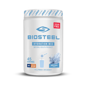 BioSteel Hydration Mix White Freeze Flavour 315g Powder 45 Servings