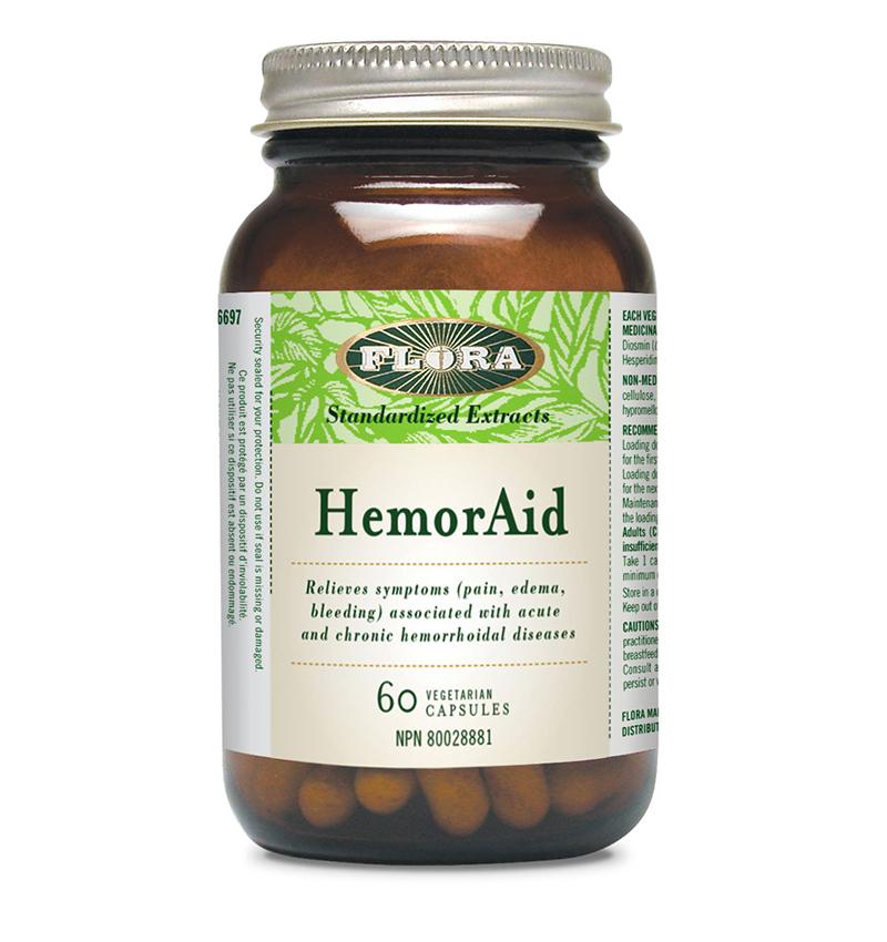 Flora HemorAid 60 Veg. Capsules
