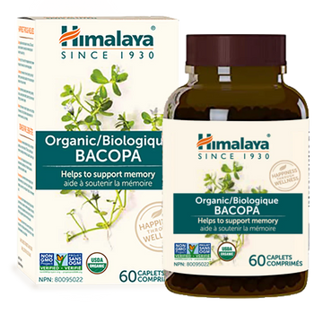 Himalaya Organic Bacopa 60 Caplets