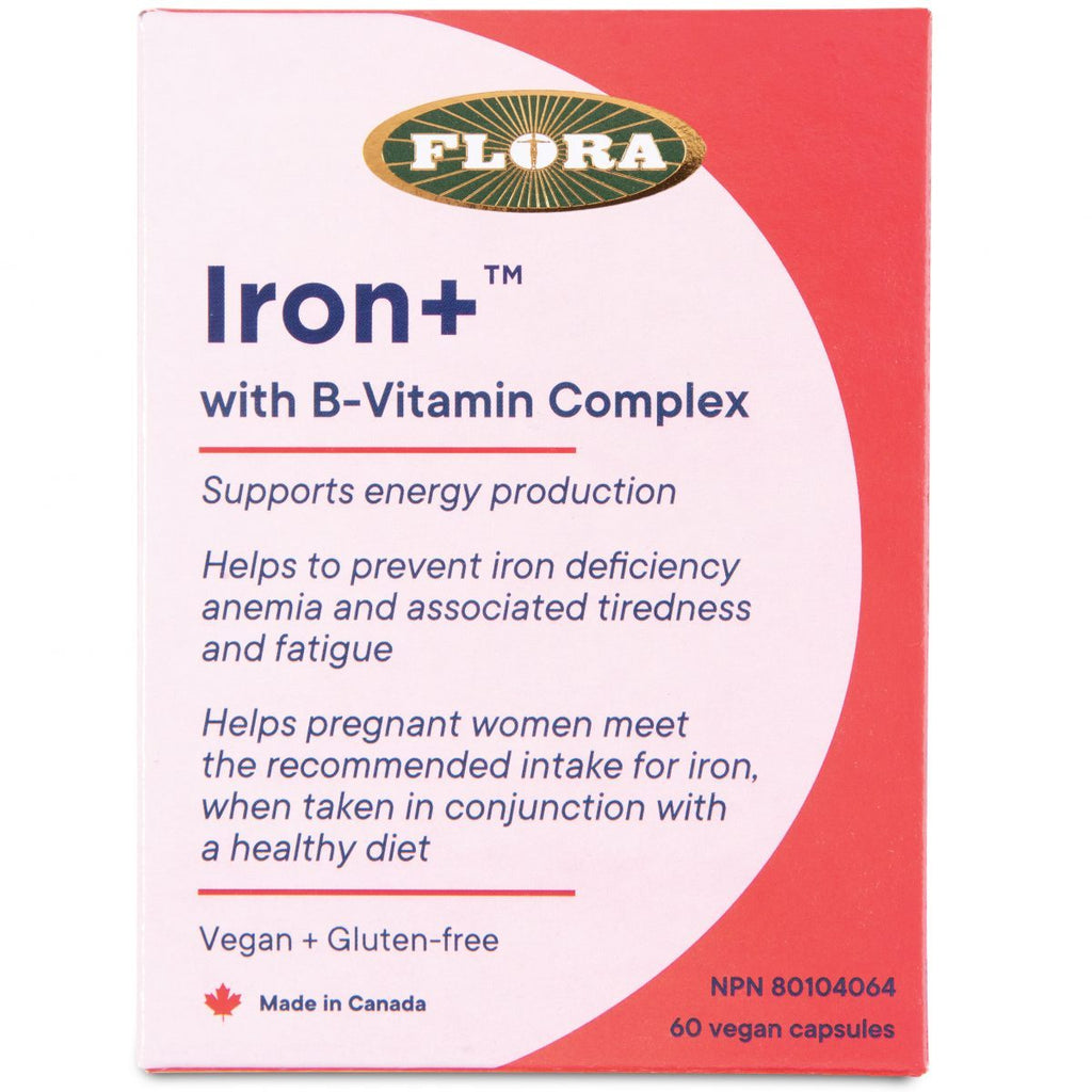 Flora Iron+ 60 Veg. Capsules