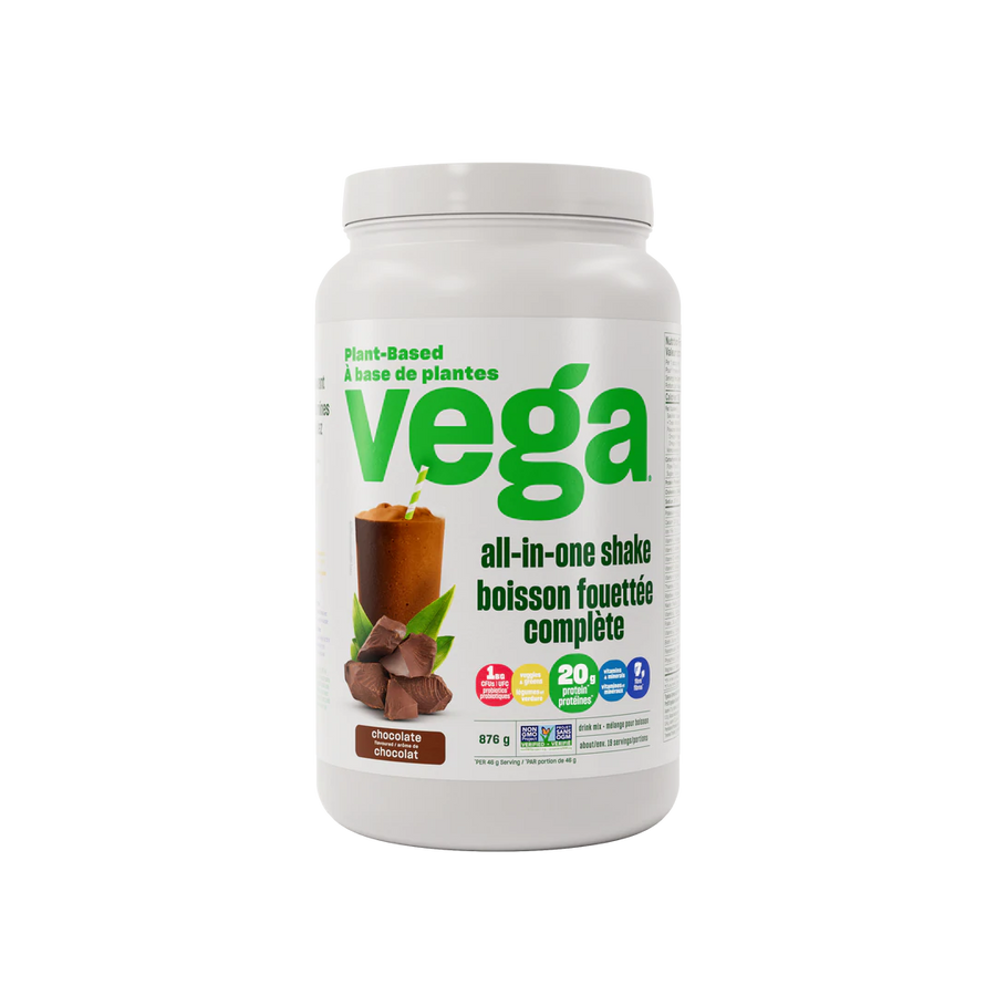 Vega One® All-in-One Shake - Chocolate Plant-Based Meal Replacement 876g Powder