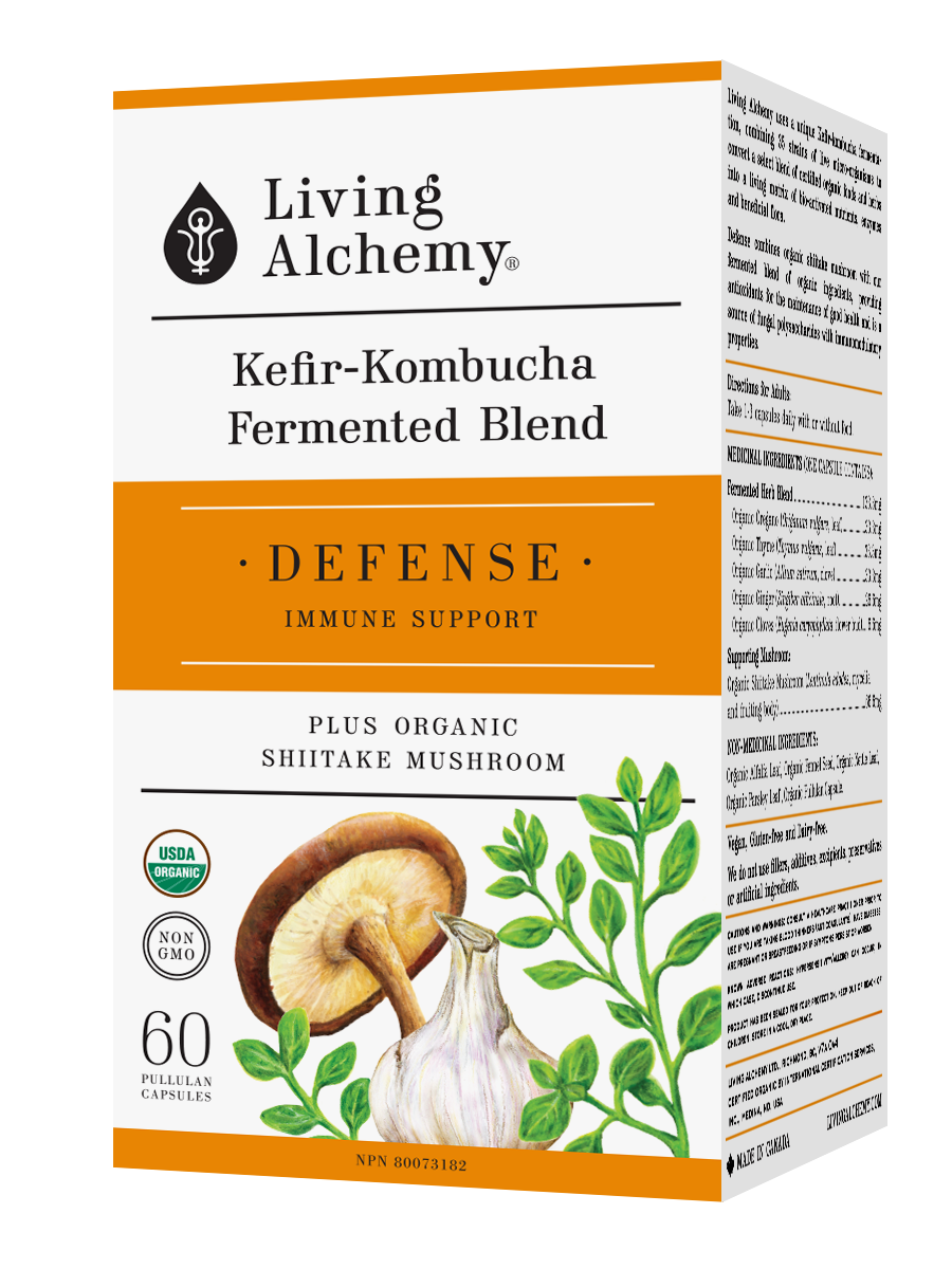 Living Alchemy DEFENSE: Immune Support 60 capsules