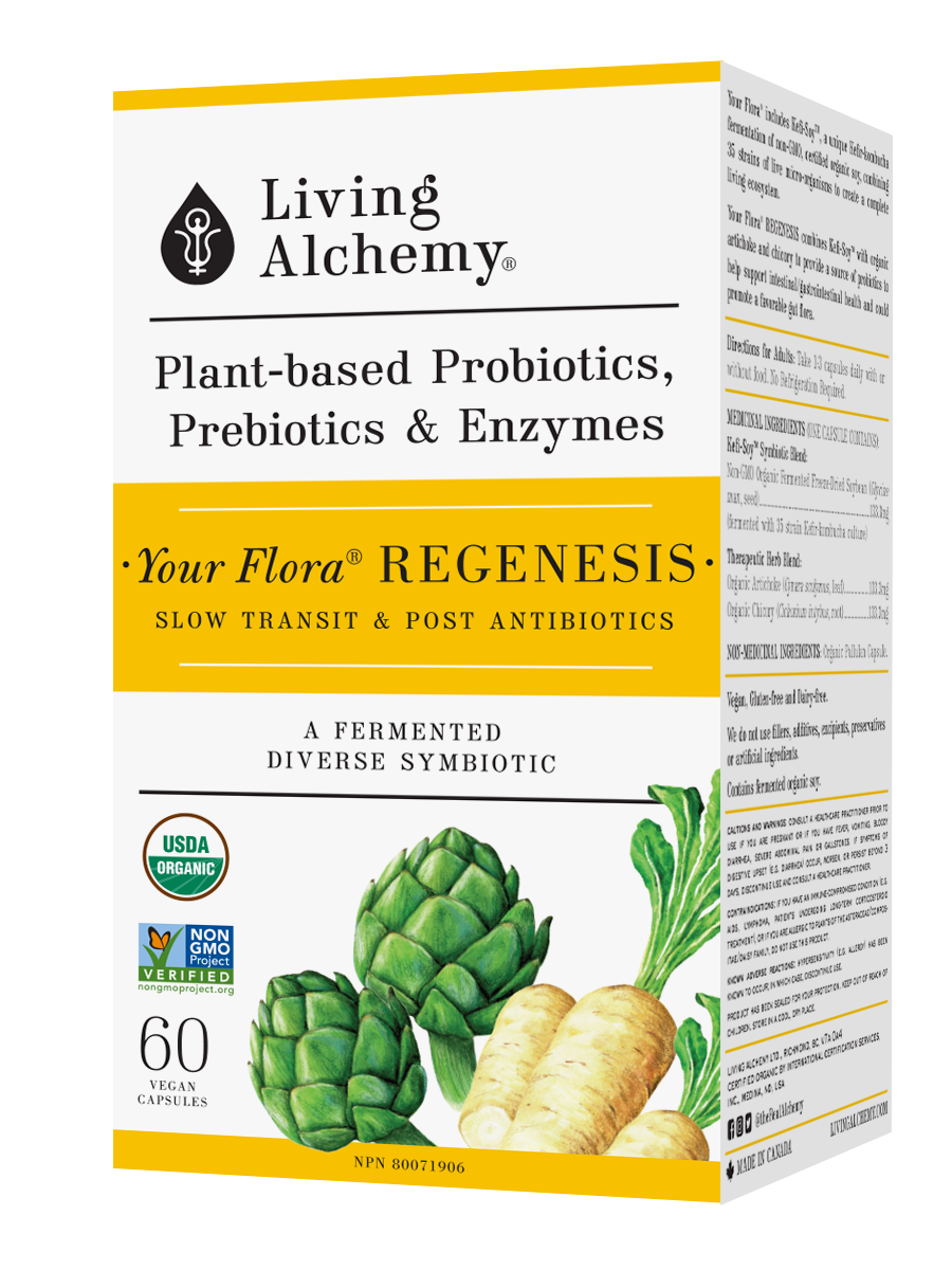 Living Alchemy Your Flora Regenesis 60 Capsules