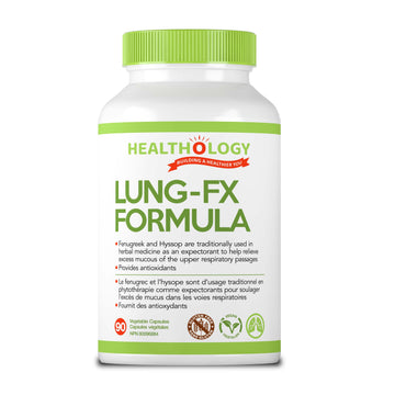 Healthology LUNG-FX FORMULA 90 Veg. Capsules