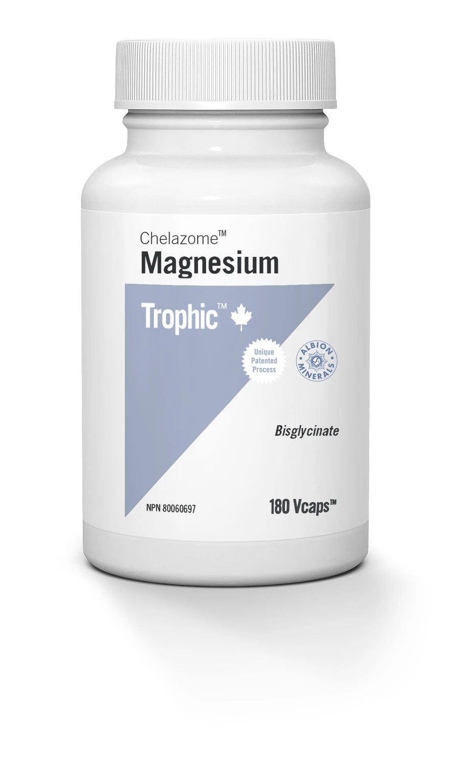 Trophic Magnesium Chelazome 180 Veg. Capsules