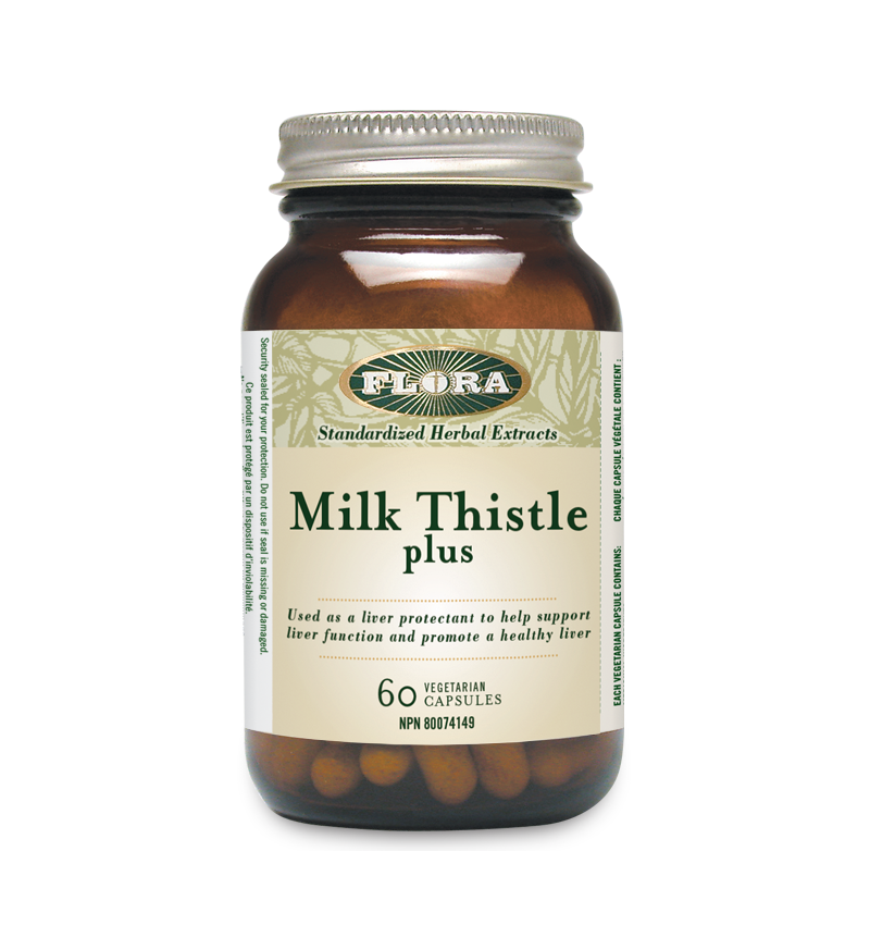 Flora Milk Thistle Plus 60 Veg. Capsules