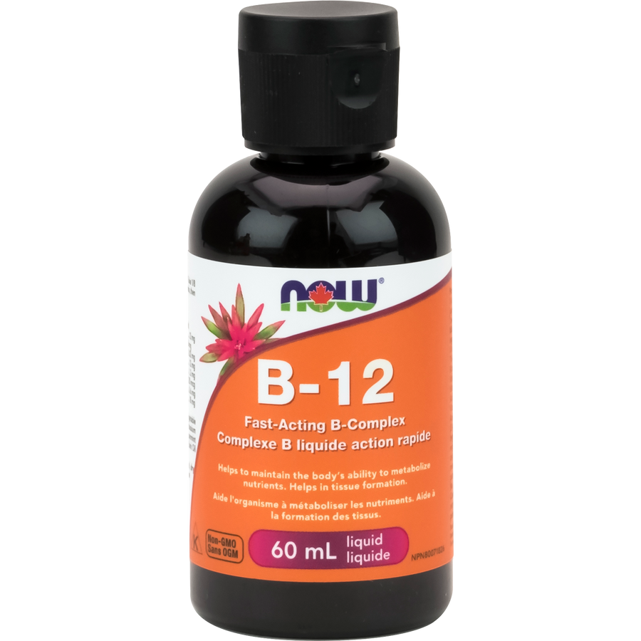 Now B-12 Fast Acting B Complex 60ml Liquid