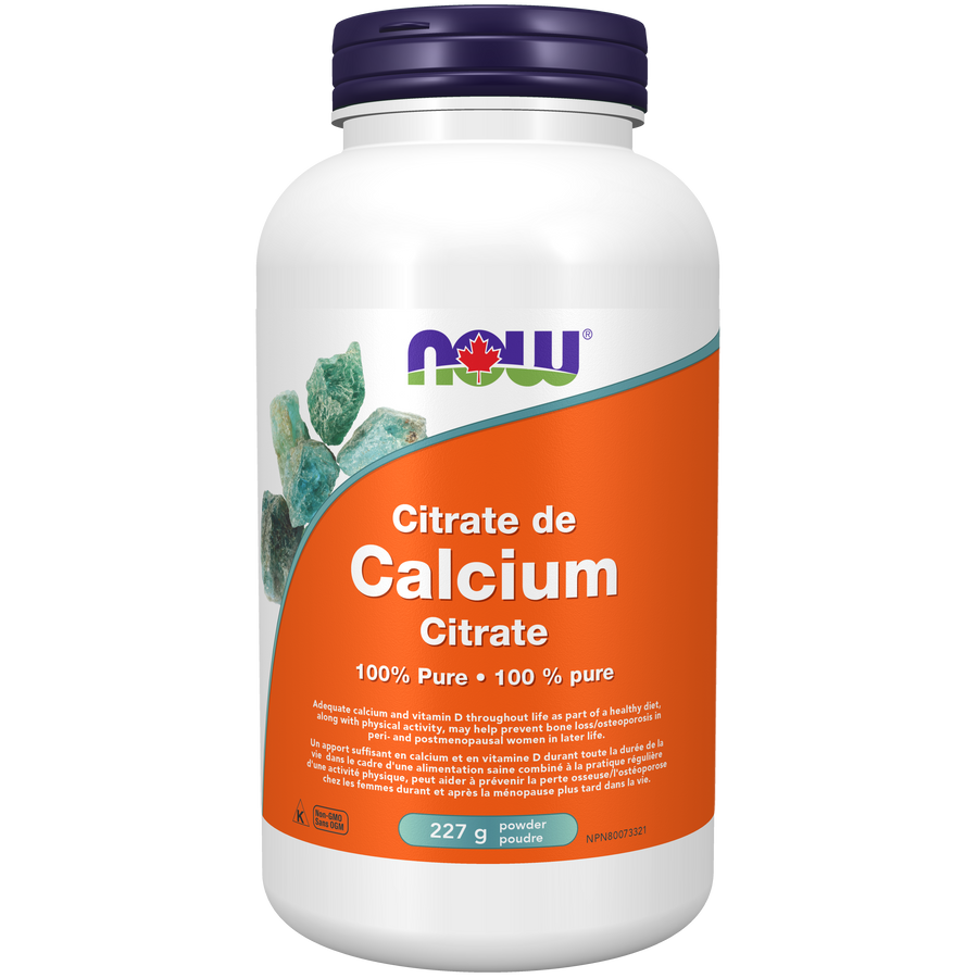 Now Calcium Citrate 227g Powder