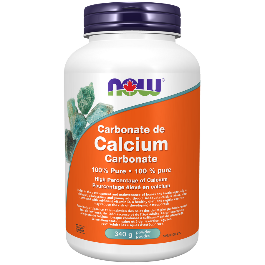 Now Calcium Carbonate 340g Powder