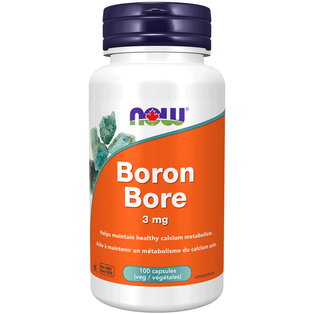 Now Boron 3mg 100 Veg. Capsules