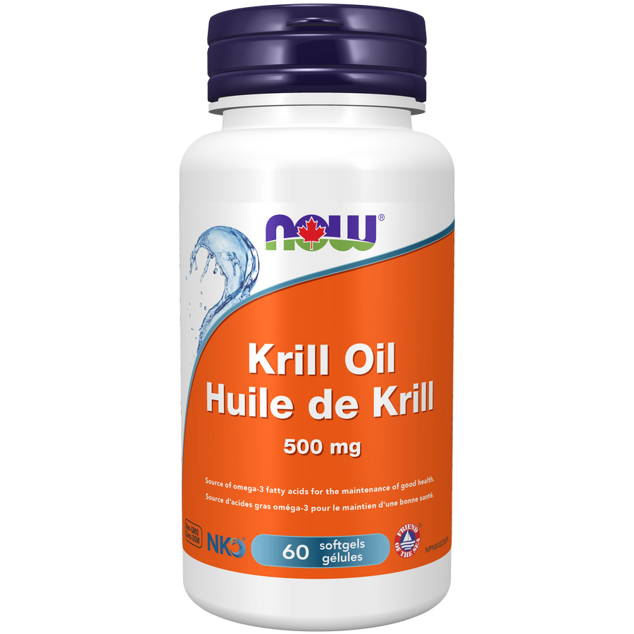 Now Krill Oil 500 mg Softgels