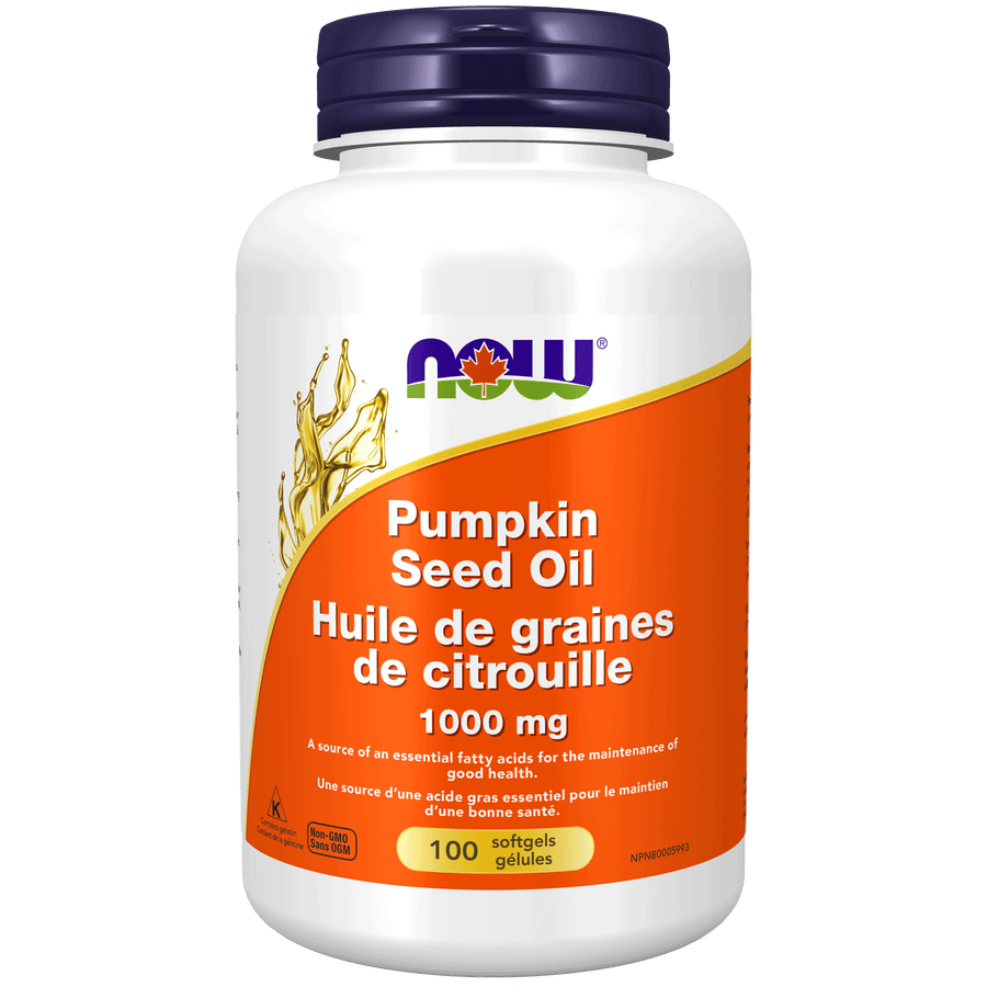 Now Pumpkin Seed Oil 1,000 mg 100 Softgels