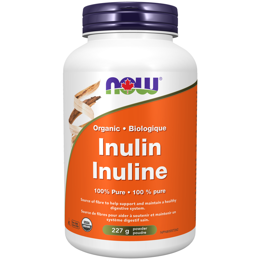 Now Organic Inulin 227g Powder