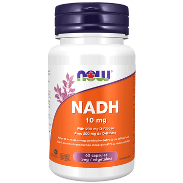 Now NADH 10 mg 60 Veg Capsules