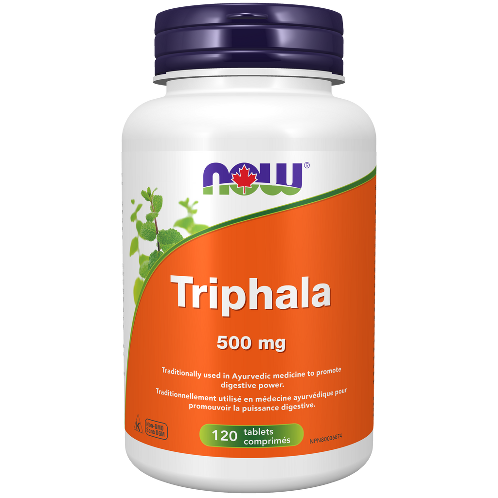 Now Triphala 500 mg 120 Tablets