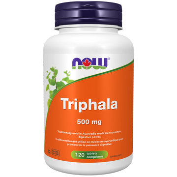 Now Triphala 500 mg 120 Tablets