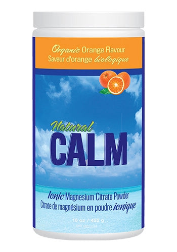 Natural Calm Magnesium Citrate Powder Orange Flavour