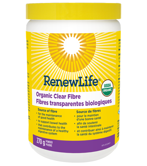 Renew Life Organic Clear Fibre 270g Powder