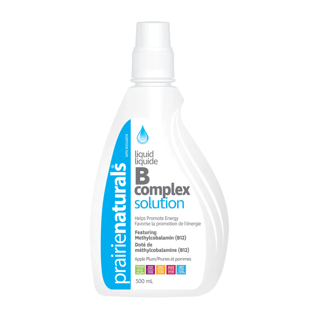 Prairie Naturals Liquid B Complex Solution 500ml Liquid