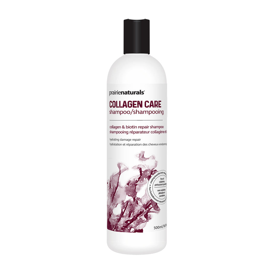Prairie Naturals Collagen Care Marine Collagen & Biotin Repair Shampoo 500ml