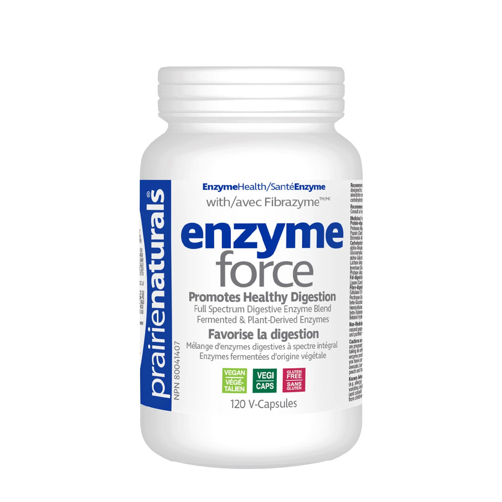 Prairie Naturals Enzyme Force 120 Veg. Capsules
