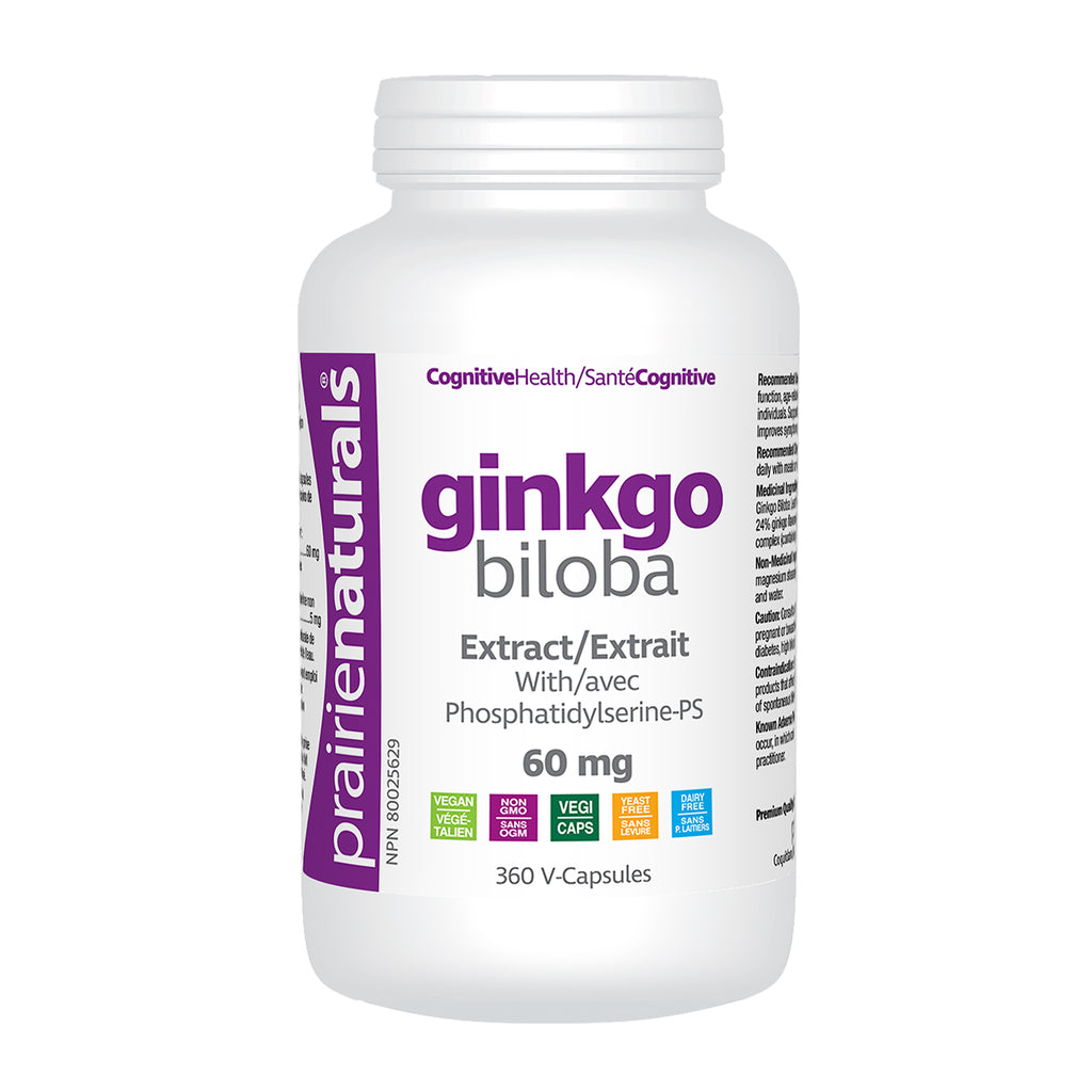 Prairie Naturals Ginkgo Biloba 360 Veg. Capsules